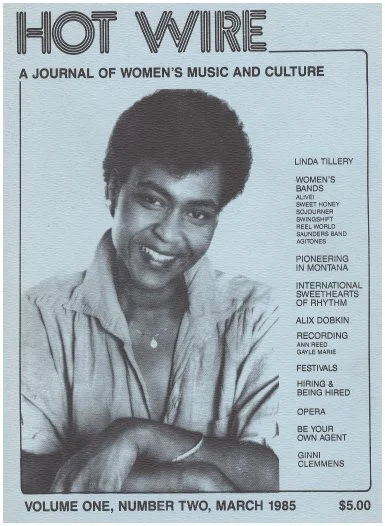 Linda Tillery: Hot Wire Magazine, 1985 — KyKy Archives